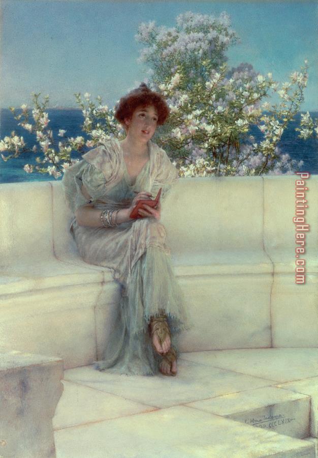 Sir Lawrence Alma-Tadema The Year's at the Spring - All's Right with the World
